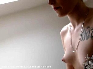 Innocent student gives me a handjob with tongue licking and lets me finger her pussy