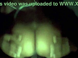 Amateur Couple Enjoys Backseat Riding Adventure