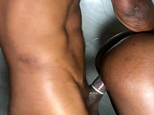 Pussy Squirt In The Kitchen With Huge Cock Riding!