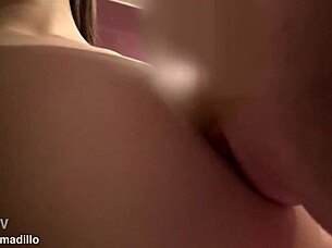 Feeling Intense Pleasure As Asian Babe Sucks And Fucks With Toys