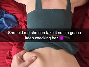 real cheating neighbor richelle rose humiliates nerd with monster cock on snapchat 😈