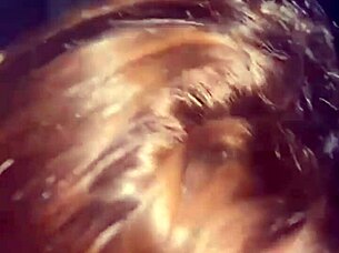 Naughty wife in glory hole, husband filming 😏