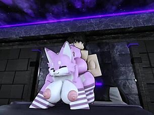 Wanna try rough sex with a furry in Roblox?