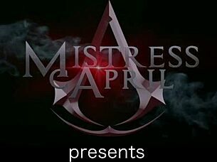 feeling the intense domination from mistress april in the rosen garden