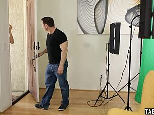 Actress Dahlia Sky double penetrated at audition 😱