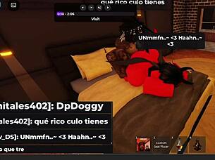 sexy puta diabla serves her master with assfucking for cum reward