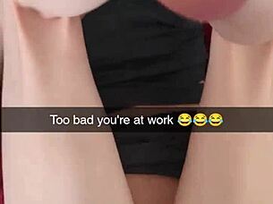 real cheating neighbor richelle rose humiliates nerd with monster cock on snapchat 😈