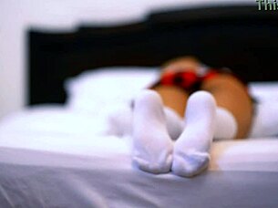 Shy Schoolgirl Cheats With Brother's Friend In Motel Room During Family Dinner