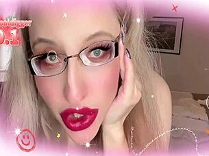 Sissy Red Lipstick Fetish Training Is So Hot!