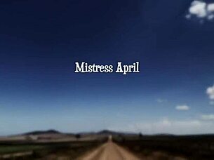 feeling the intense domination from mistress april in the rosen garden