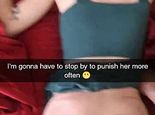 real cheating neighbor richelle rose humiliates nerd with monster cock on snapchat 😈