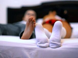 Shy Schoolgirl Cheats With Brother's Friend In Motel Room During Family Dinner