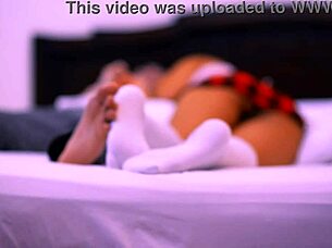 Shy Schoolgirl Cheats With Brother's Friend In Motel Room During Family Dinner