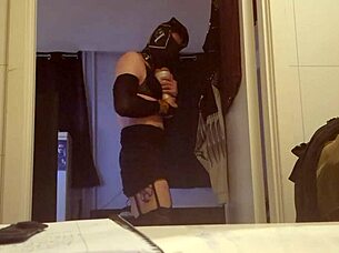 Tex Willer Spreads For Huge Cock In Lingerie And Heels.