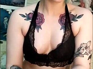 stunning girl loves edging her friend's cock