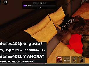 sexy puta diabla serves her master with assfucking for cum reward