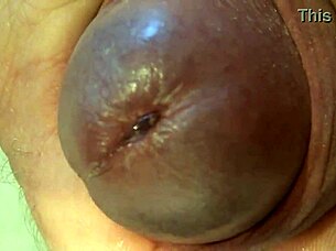 three cumshots in bathroom with big cocks compilation