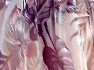 Hairy mature flashing pussy