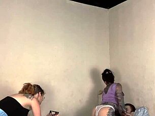 Behind Scenes With Von Poison And Carmona, Wet Pussy Assfucking In Gay Bareback