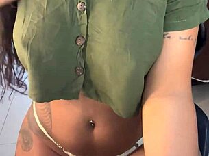 Wife With Big Black Guy In Motel Cums Hard On Dick!