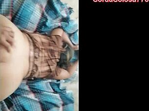 Real homemade Cuban: big ass and anal action