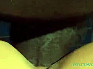 blonde sex bomb kristina gets poolside pussy stuffing from big black cock