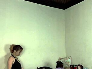 Behind Scenes With Von Poison And Carmona, Wet Pussy Assfucking In Gay Bareback