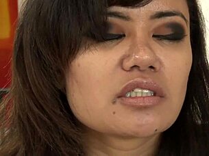 Serious Asian Dyke Fucking With A Strapon And All The Sex Accessories! 😏