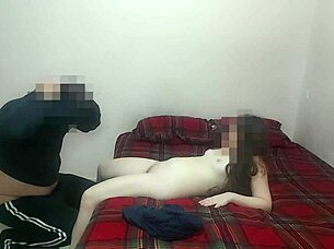 Old man offers money to young babe for first time doggystyle under bridge