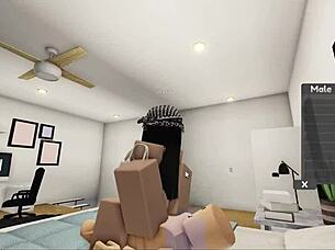 watch this couple fucking on roblox with big tits