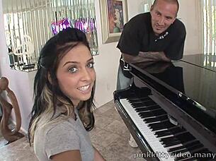 Stephanie cain bends over for doggystyle and cowgirl riding