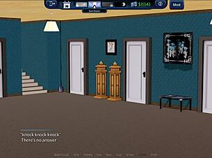 exploring the harem hotel in this game episode 95