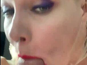 Moaning While Sucking That Big Cock 😍