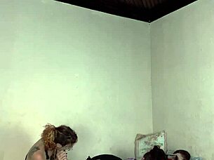 Behind Scenes With Von Poison And Carmona, Wet Pussy Assfucking In Gay Bareback