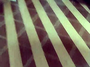 Friends at home enjoy a playful creampie session