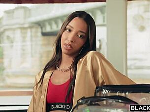 Stefany Kyler And Lia Lin Handle Jason Luv's Huge Black Cock Intensely