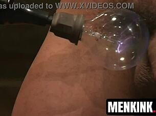 Bound and suspended, giani luca endured intense phenix saint