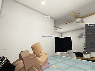 watch this couple fucking on roblox with big tits