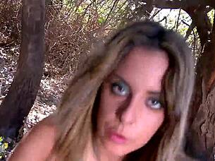 Small Tits Teen 18+ With Big Pussy Fucked Hard by Two Guys