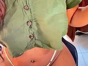 Wife With Big Black Guy In Motel Cums Hard On Dick!