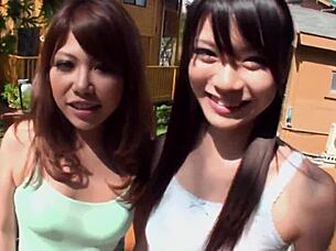 Asian Babes Engage in Homemade POV Groupsex Threesome with Amateurs