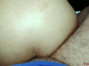 my little 18+ ass resists my husband's friend's cock uselessly 😩
