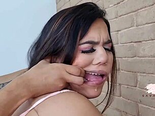 stepbrothers, what if we fuck when home alone? savannah watson deepthroats big cock