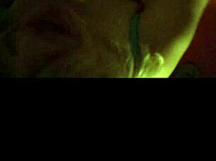 sexy blonde beauty shares a steamy smoking moment