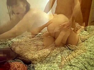 sexy mature wife fucked by repairman while husband sleeps