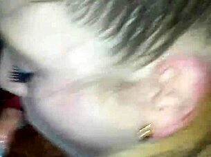 Girlfriend Sucks Monster Big Black Cock for Friend