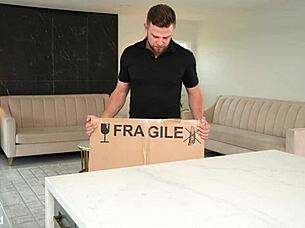 slutty housewife jesse pony turns adulterous fling into airtight dp threesome gp3061.