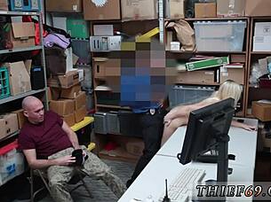 Blonde Babe Anal Creampied by Police? Highly Satisfied!