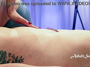 Knotty bride Lauren Phillips rubs Octavia Red the right way, muff diving her wet pussy with big tits involved.