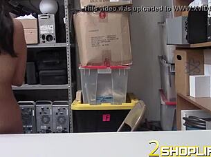 Hot sexy latina teen 18+ caught giving blowjob in full movie